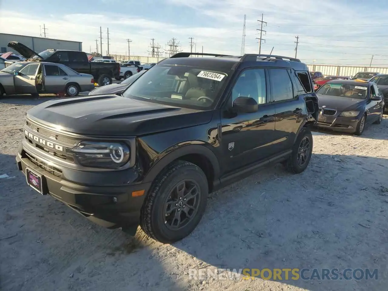 1 Photograph of a damaged car 3FMCR9B64RRE17932 FORD BRONCO 2024