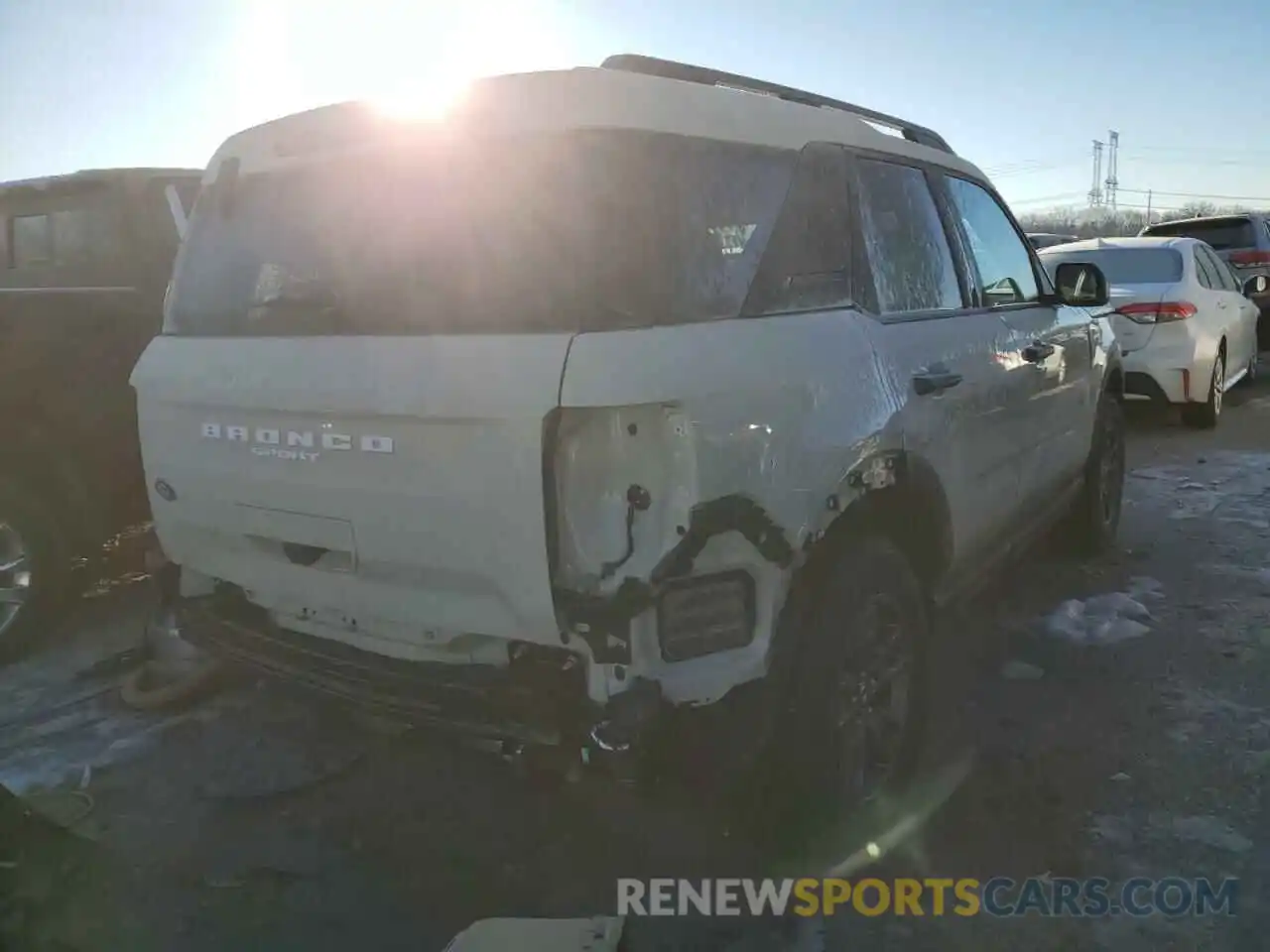 3 Photograph of a damaged car 3FMCR9B64RRE28624 FORD BRONCO 2024