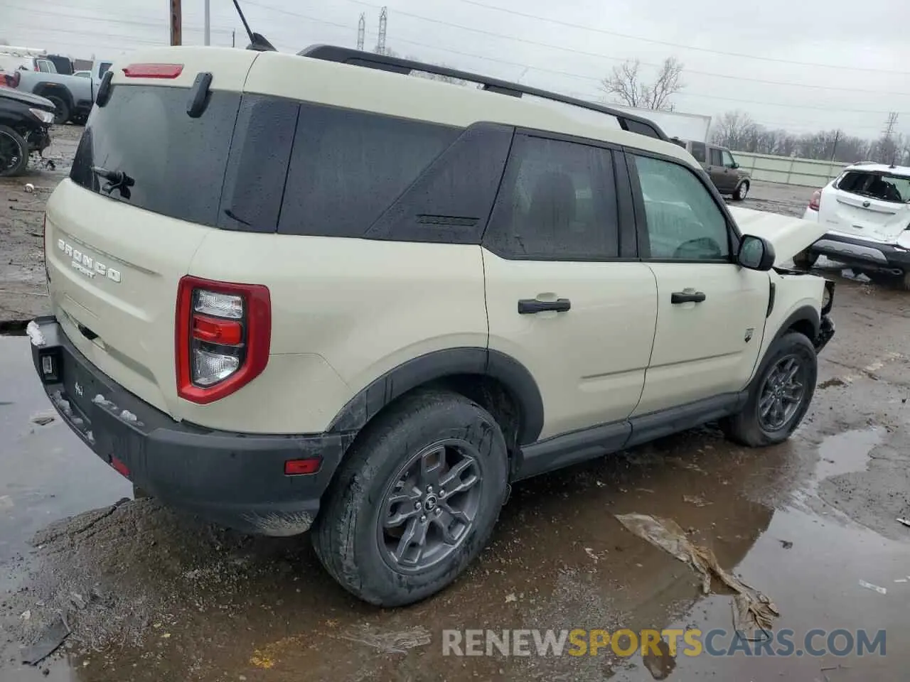 3 Photograph of a damaged car 3FMCR9B64RRE39462 FORD BRONCO 2024