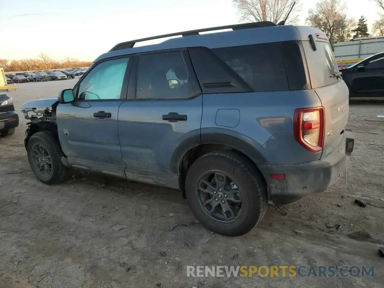 2 Photograph of a damaged car 3FMCR9B64RRF08120 FORD BRONCO 2024