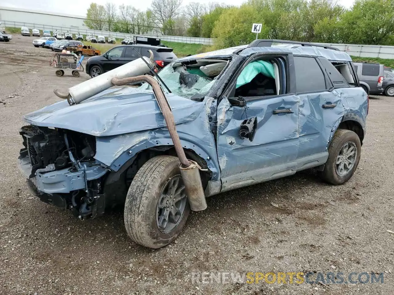 1 Photograph of a damaged car 3FMCR9B64RRF73436 FORD BRONCO 2024