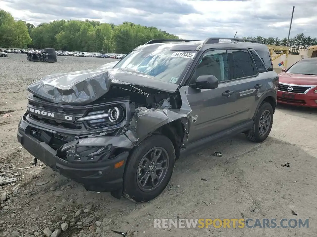 1 Photograph of a damaged car 3FMCR9B65RRE20824 FORD BRONCO 2024