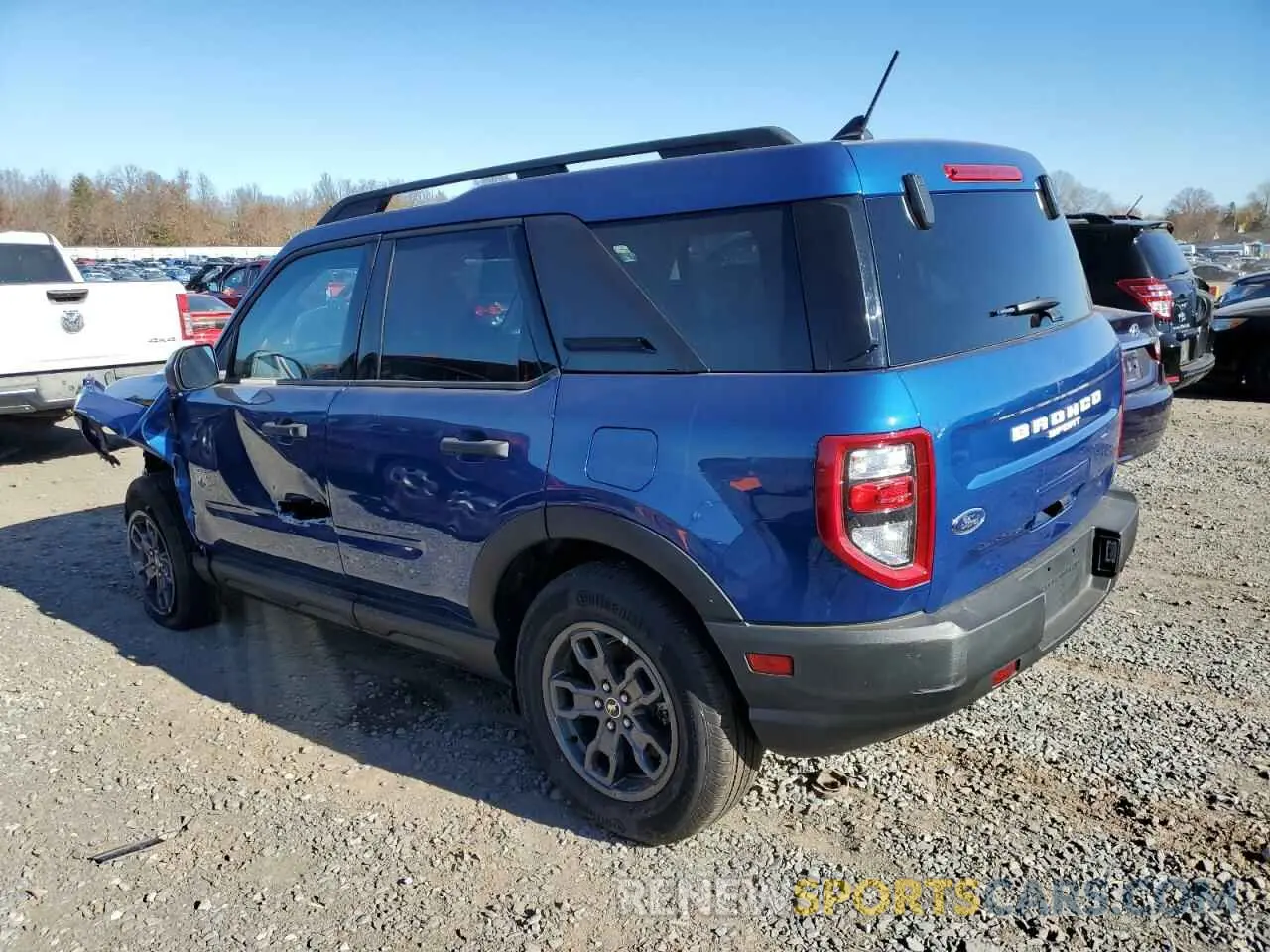 2 Photograph of a damaged car 3FMCR9B66RRE19987 FORD BRONCO 2024