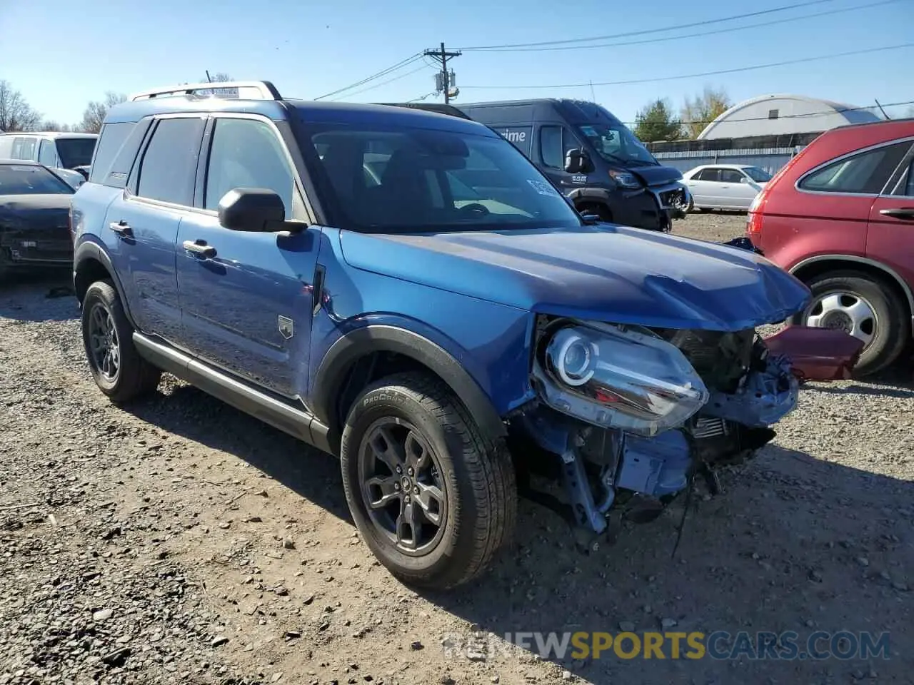 4 Photograph of a damaged car 3FMCR9B66RRE19987 FORD BRONCO 2024