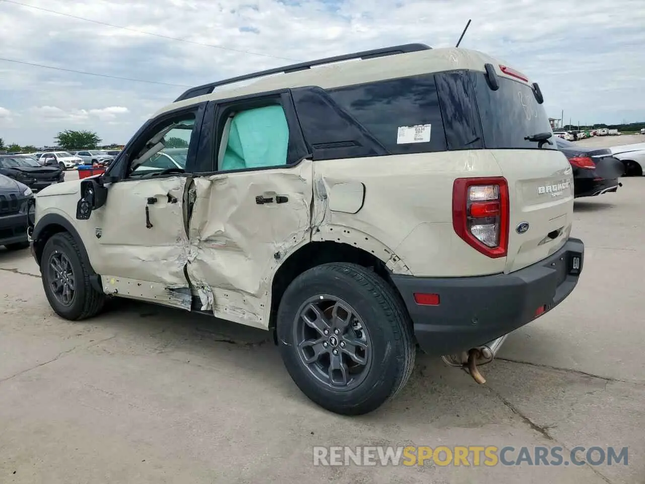 2 Photograph of a damaged car 3FMCR9B66RRF55410 FORD BRONCO 2024