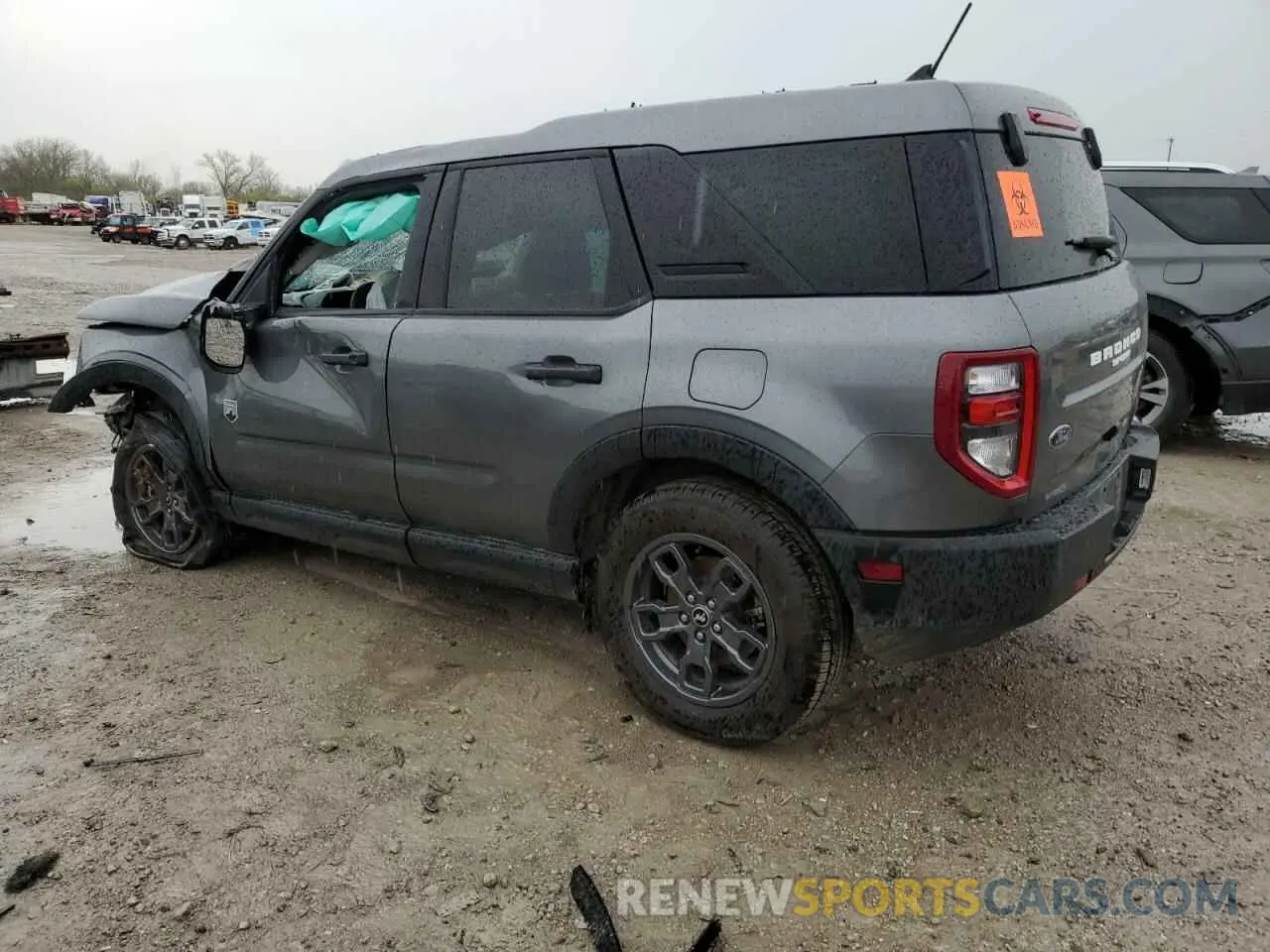 2 Photograph of a damaged car 3FMCR9B67RRE47846 FORD BRONCO 2024