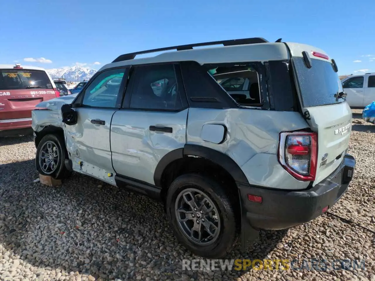 2 Photograph of a damaged car 3FMCR9B68RRF40763 FORD BRONCO 2024