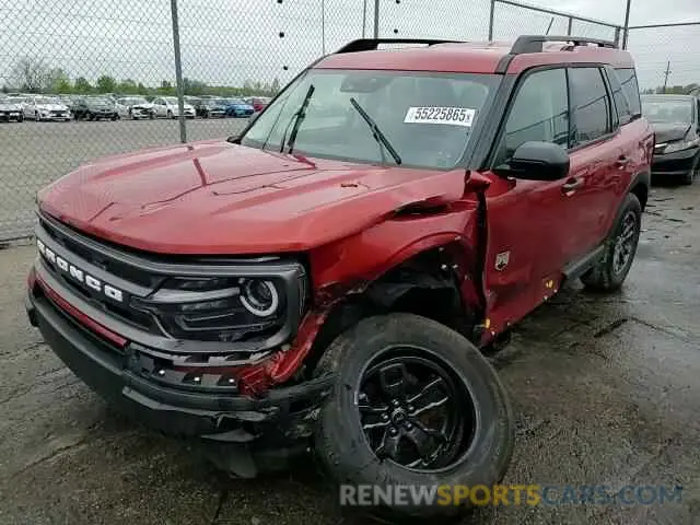 14 Photograph of a damaged car 3FMCR9B69RRF70936 FORD BRONCO 2024