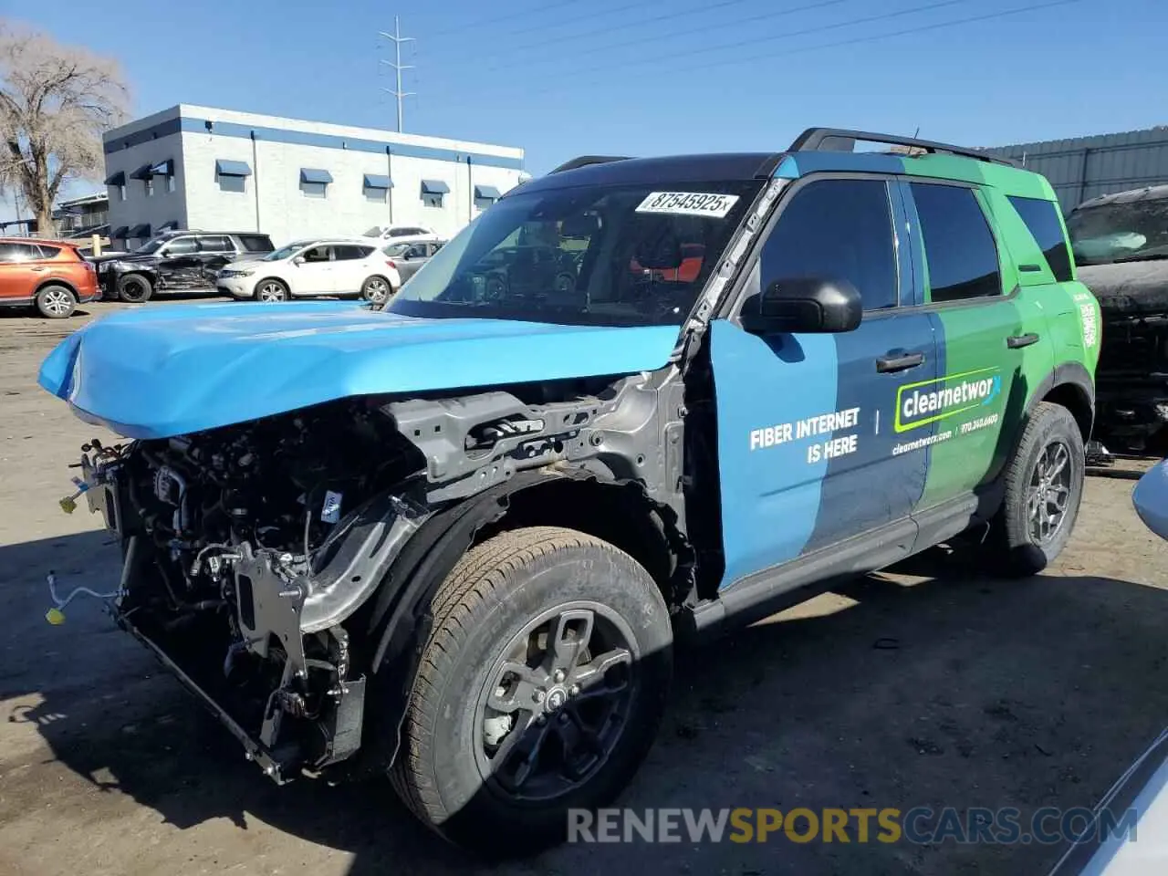 1 Photograph of a damaged car 3FMCR9B6XRRE58016 FORD BRONCO 2024