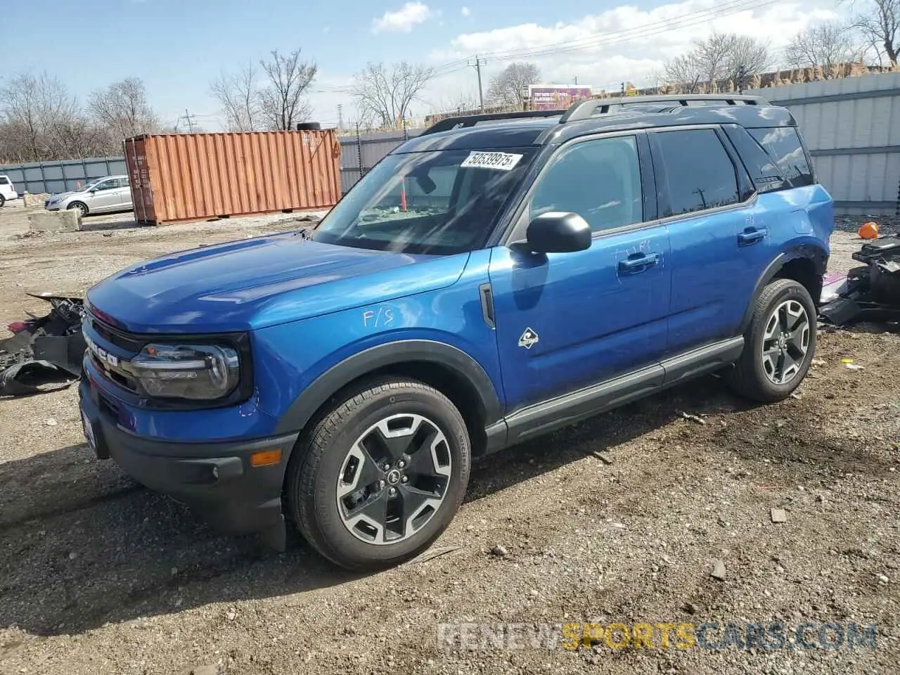1 Photograph of a damaged car 3FMCR9C62RRE67582 FORD BRONCO 2024