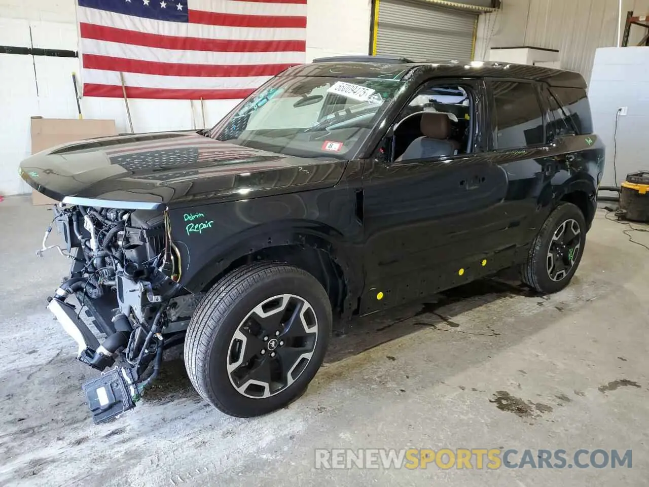 1 Photograph of a damaged car 3FMCR9C64RRE30484 FORD BRONCO 2024