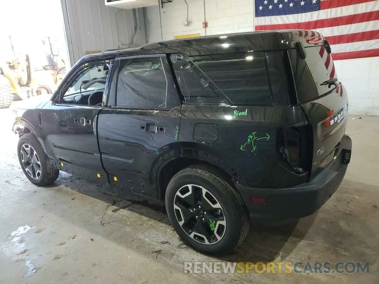 2 Photograph of a damaged car 3FMCR9C64RRE30484 FORD BRONCO 2024