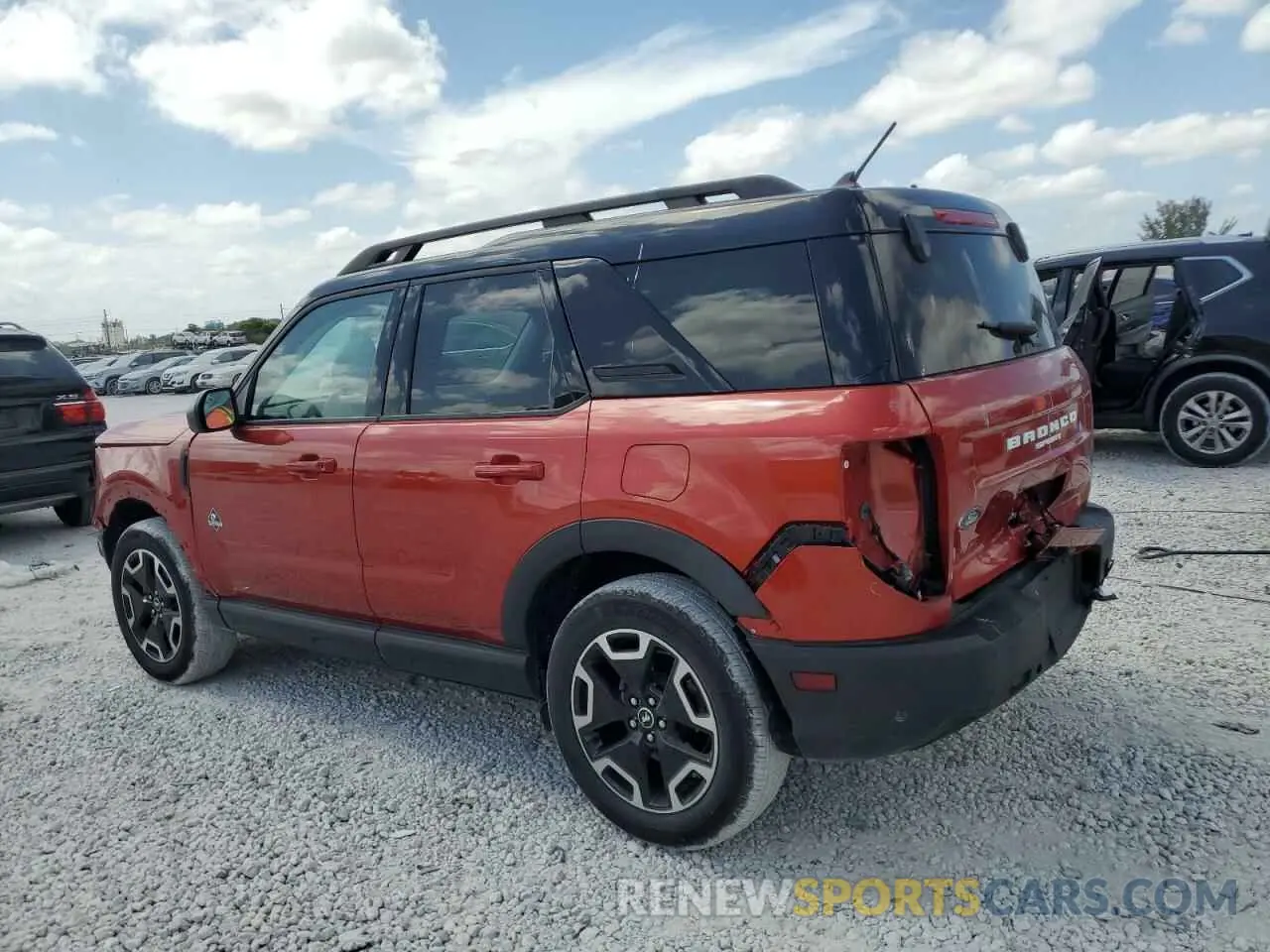 2 Photograph of a damaged car 3FMCR9C66RRE23410 FORD BRONCO 2024