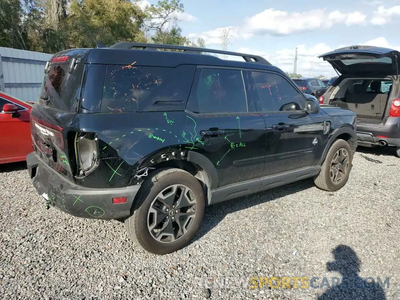 3 Photograph of a damaged car 3FMCR9C66RRE68296 FORD BRONCO 2024