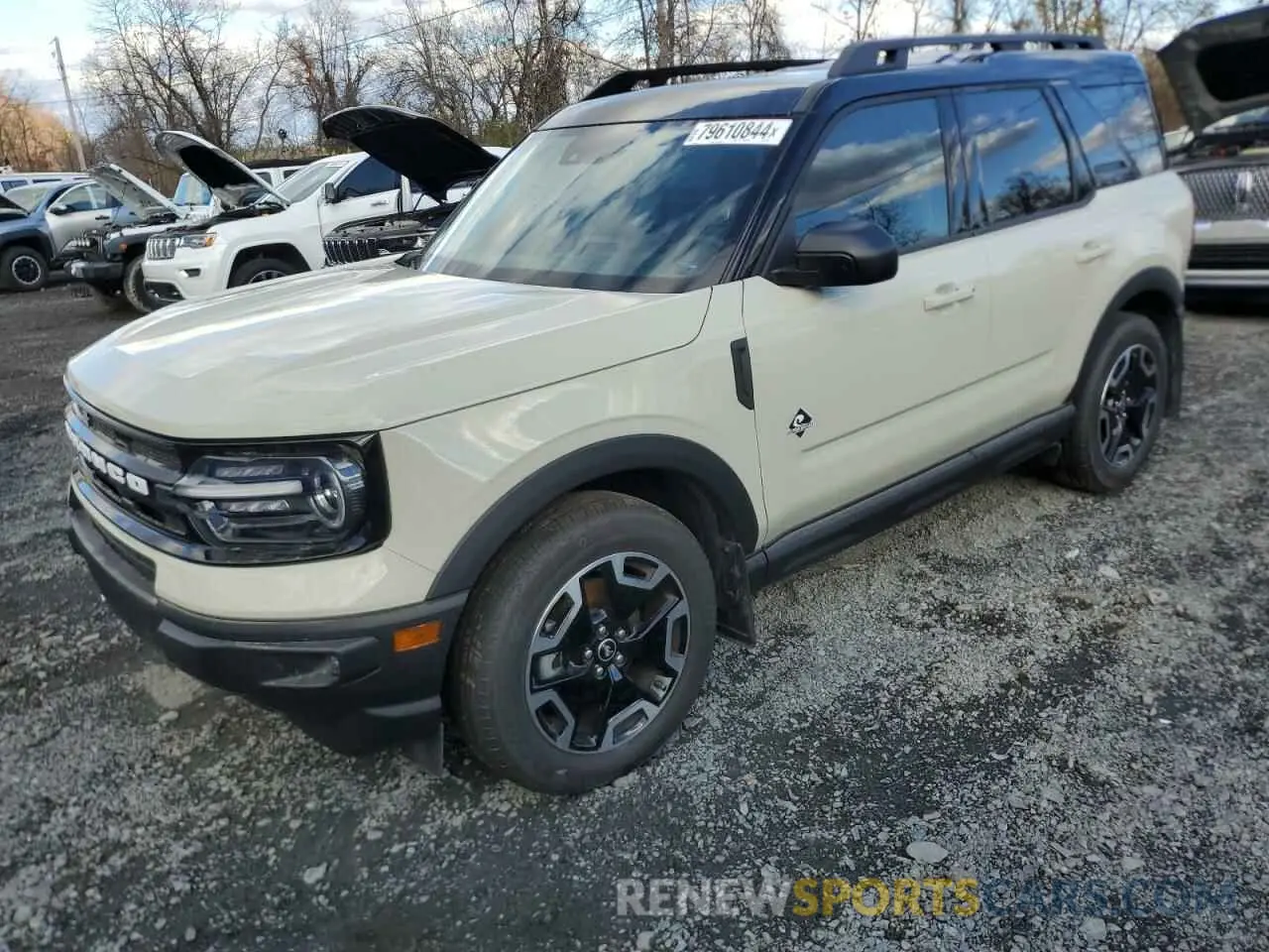 1 Photograph of a damaged car 3FMCR9C67RRE73037 FORD BRONCO 2024