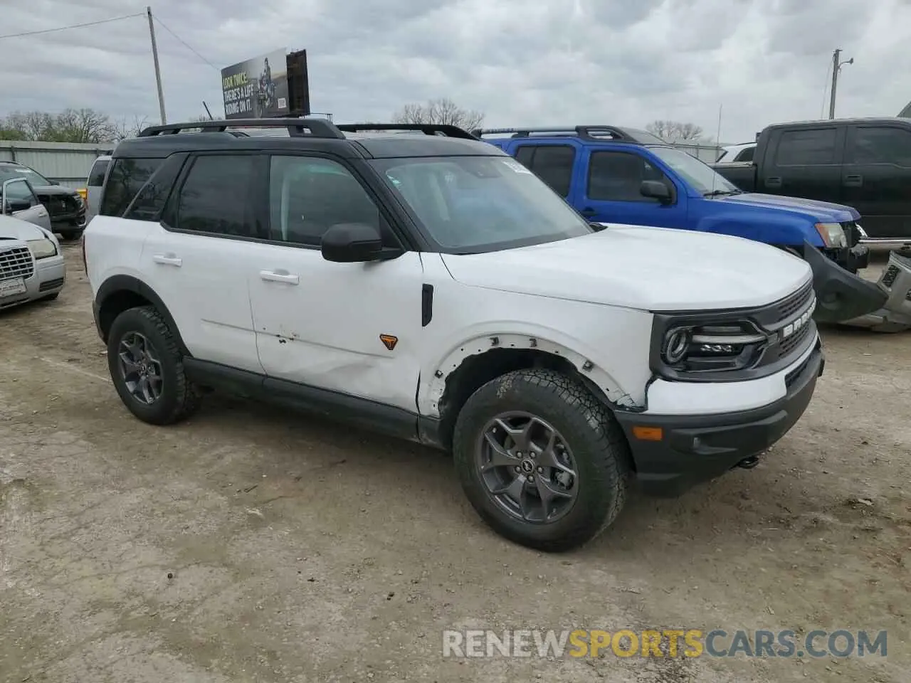 4 Photograph of a damaged car 3FMCR9D90RRF18103 FORD BRONCO 2024