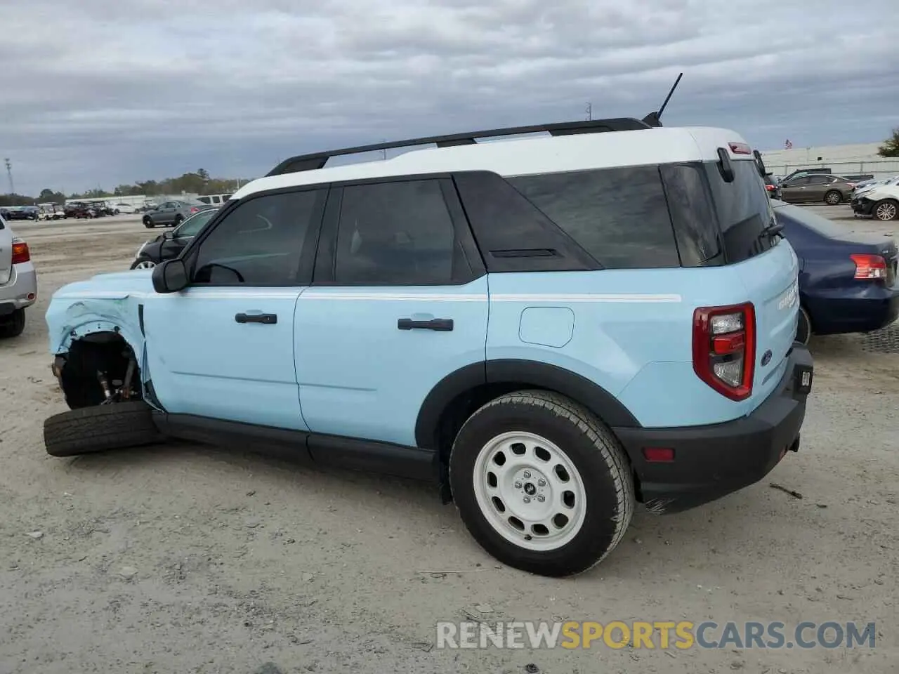 2 Photograph of a damaged car 3FMCR9G60RRE14213 FORD BRONCO 2024