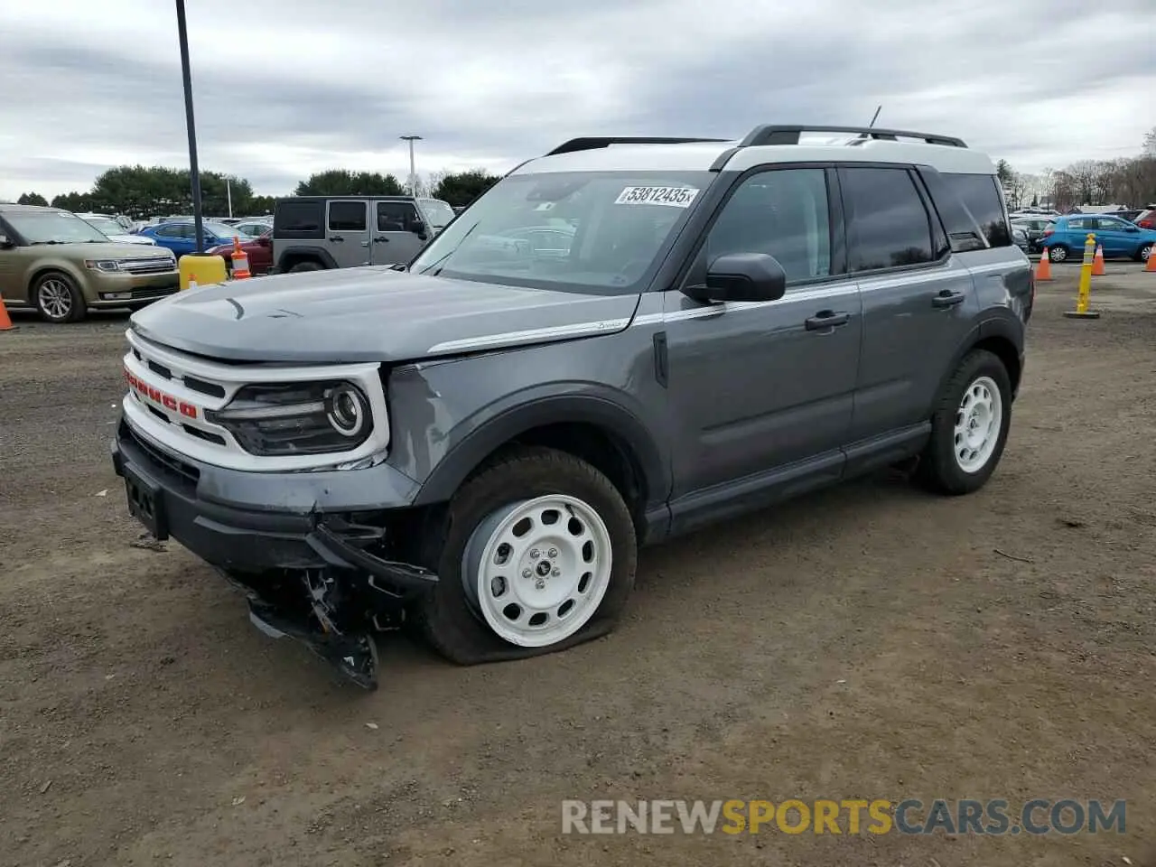 1 Photograph of a damaged car 3FMCR9G64RRE59025 FORD BRONCO 2024