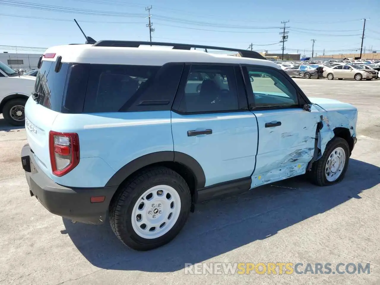 3 Photograph of a damaged car 3FMCR9G64RRE99850 FORD BRONCO 2024