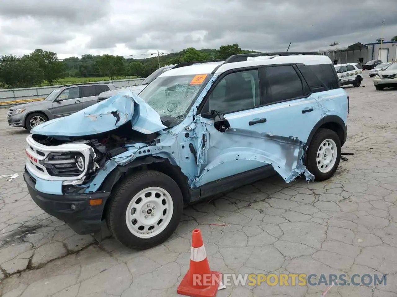 1 Photograph of a damaged car 3FMCR9G66RRF55657 FORD BRONCO 2024