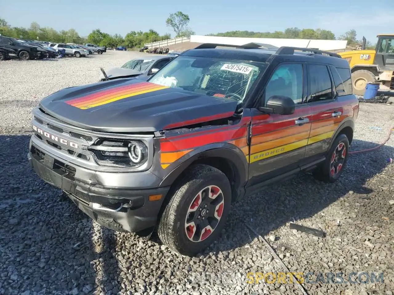 1 Photograph of a damaged car 3FMCR9K64RRE33001 FORD BRONCO 2024