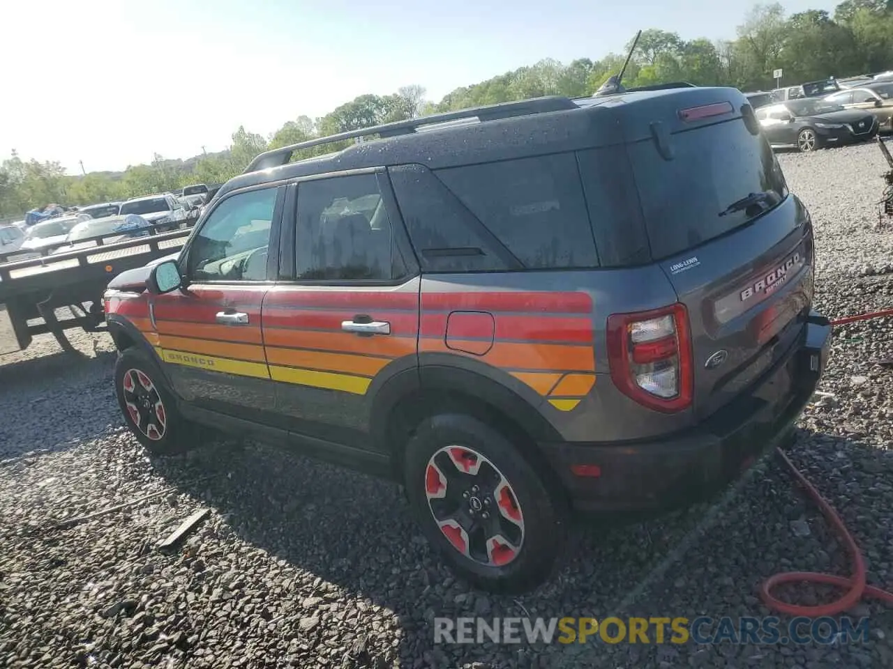 2 Photograph of a damaged car 3FMCR9K64RRE33001 FORD BRONCO 2024