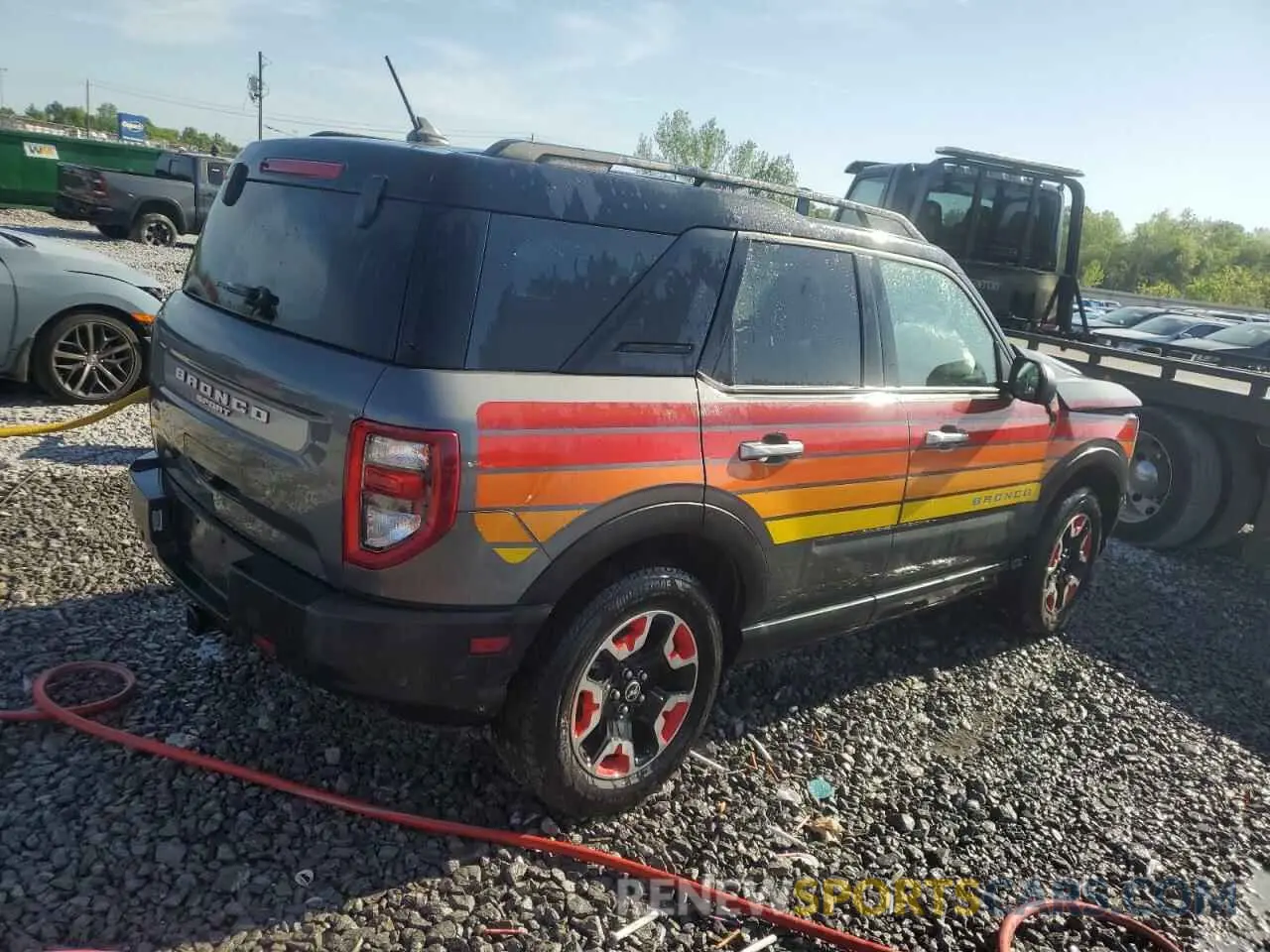 3 Photograph of a damaged car 3FMCR9K64RRE33001 FORD BRONCO 2024