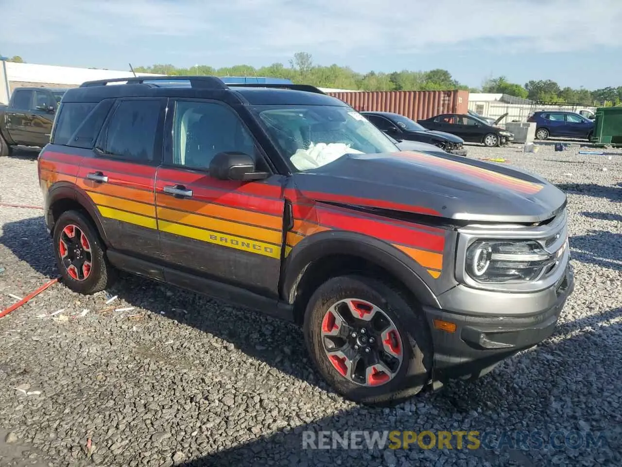 4 Photograph of a damaged car 3FMCR9K64RRE33001 FORD BRONCO 2024