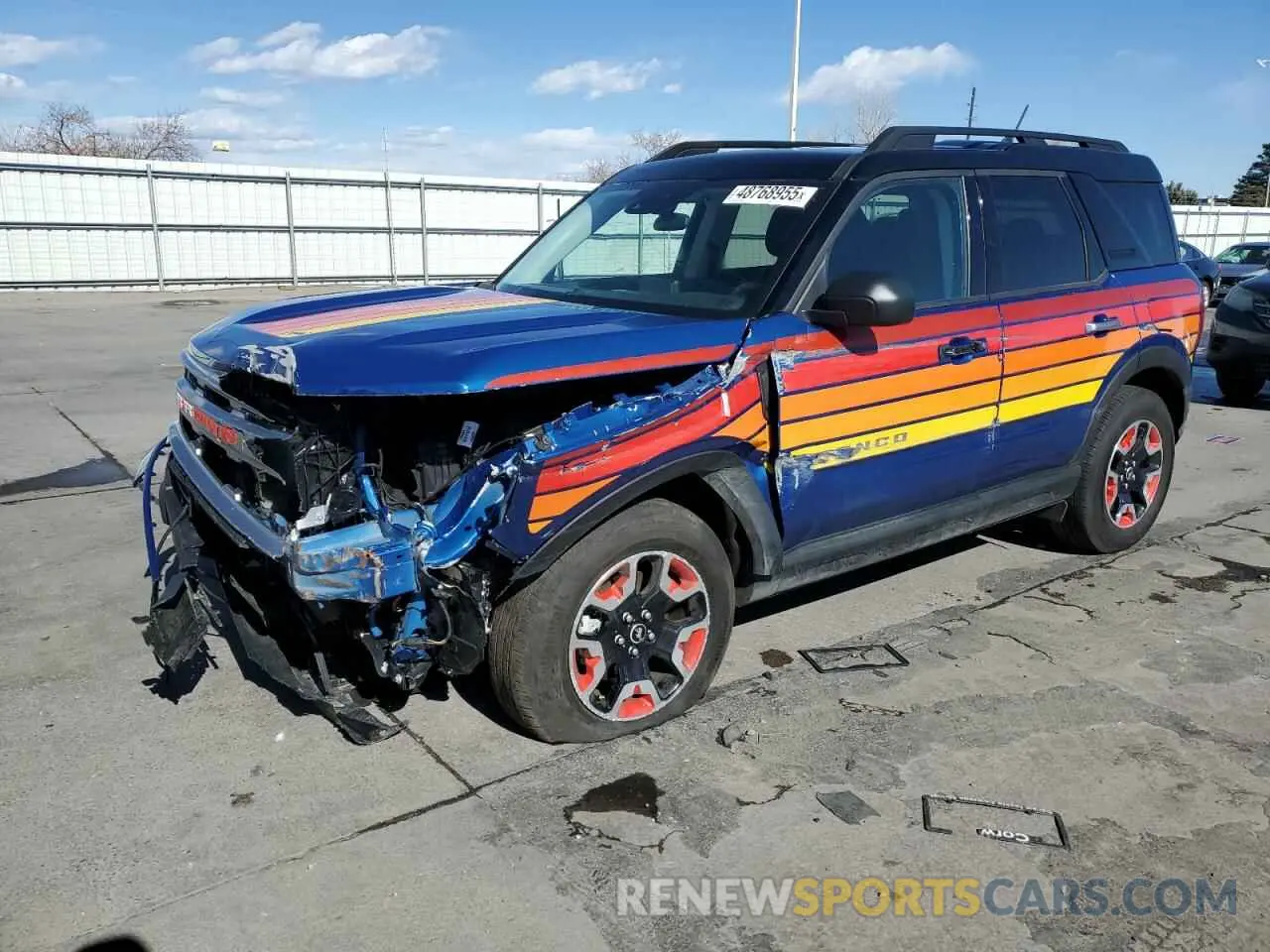 1 Photograph of a damaged car 3FMCR9K65RRF36699 FORD BRONCO 2024