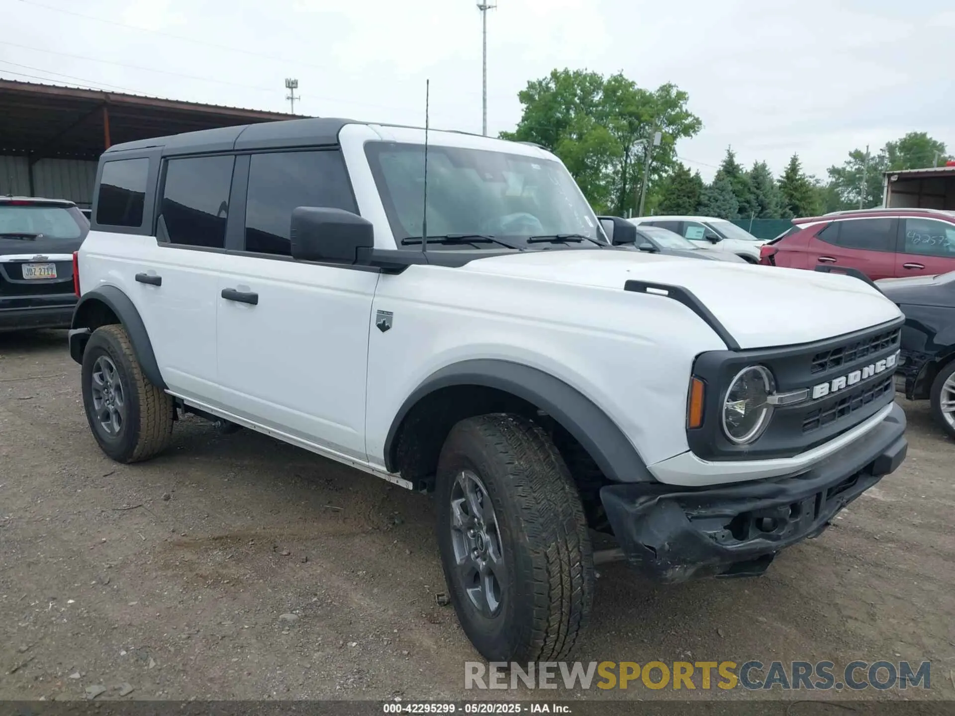 1 Photograph of a damaged car 1FMDE7BH3SLA43663 FORD BRONCO 2025