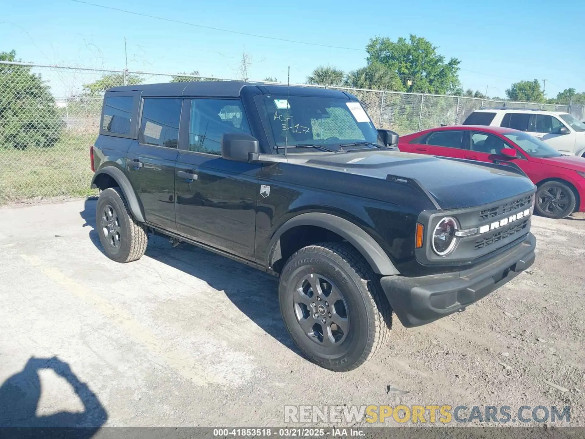 1 Photograph of a damaged car 1FMDE7BH6SLA43513 FORD BRONCO 2025