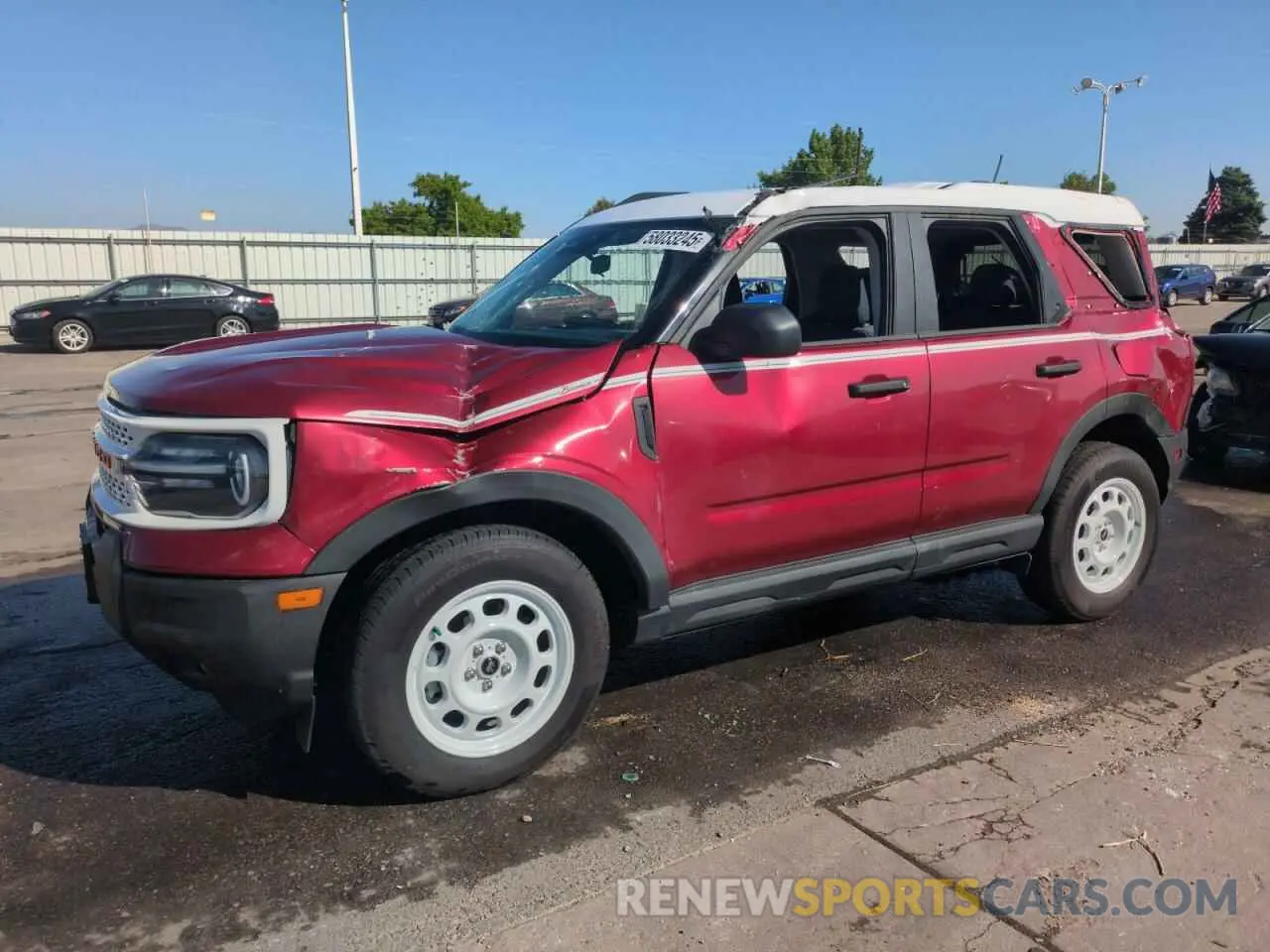 1 Photograph of a damaged car 3FMCR9GN3SRE27129 FORD BRONCO 2025