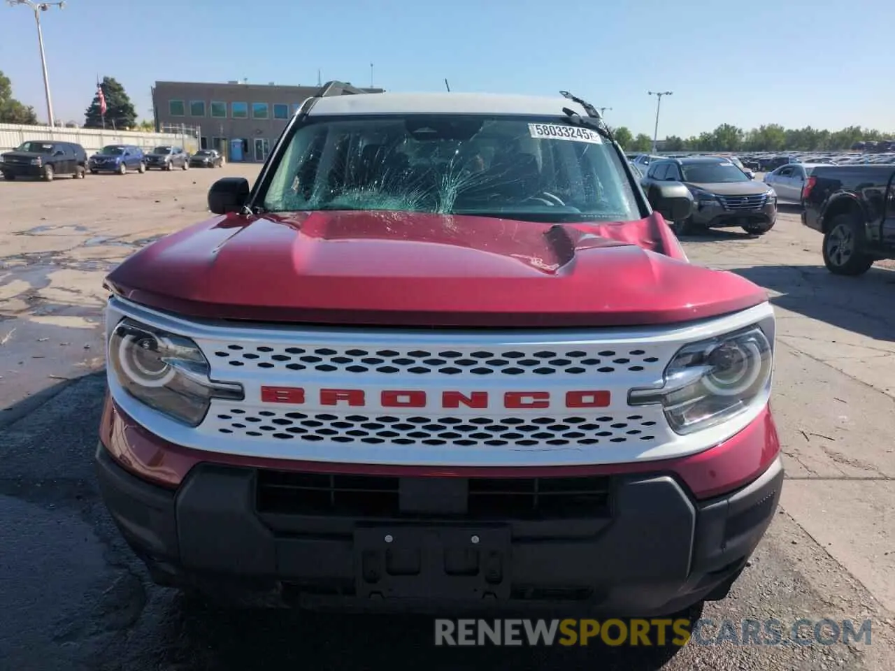 5 Photograph of a damaged car 3FMCR9GN3SRE27129 FORD BRONCO 2025
