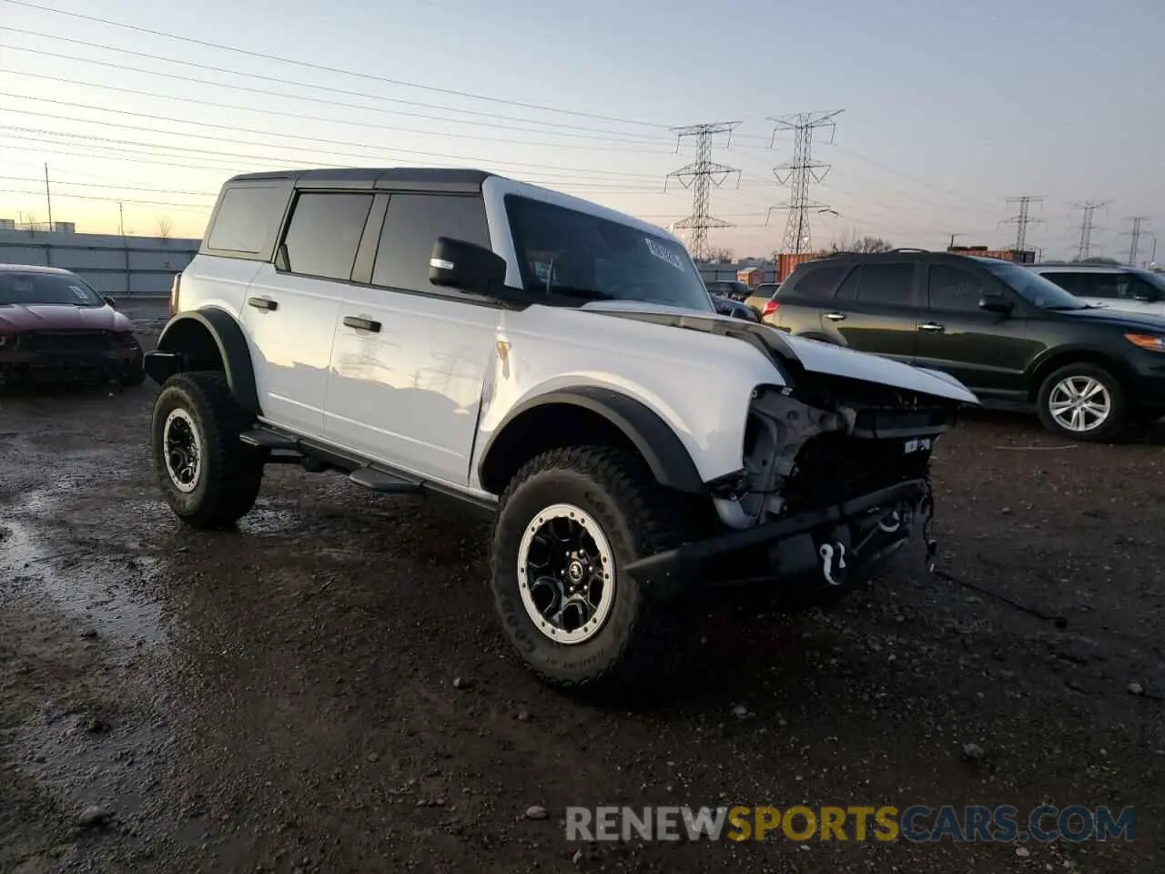 4 Photograph of a damaged car 1FMEE9BP3RLA26637 FORD BRONCO BAD 2024