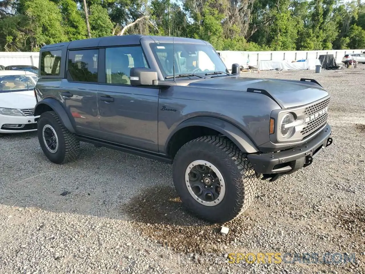 4 Photograph of a damaged car 1FMEE9BP4RLA21303 FORD BRONCO BAD 2024