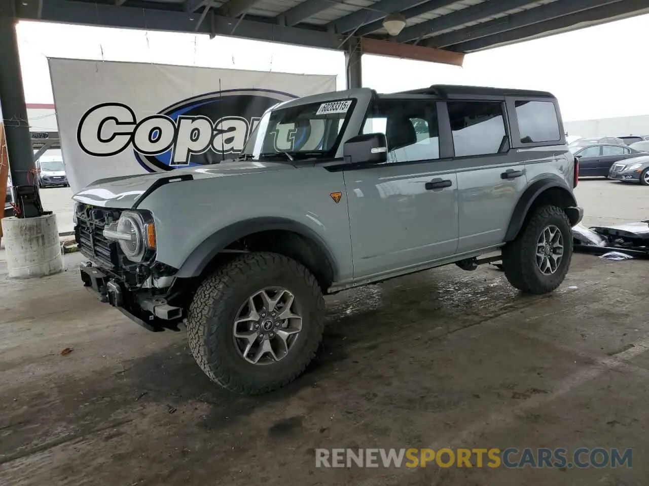 1 Photograph of a damaged car 1FMEE9BP5RLA42032 FORD BRONCO BAD 2024