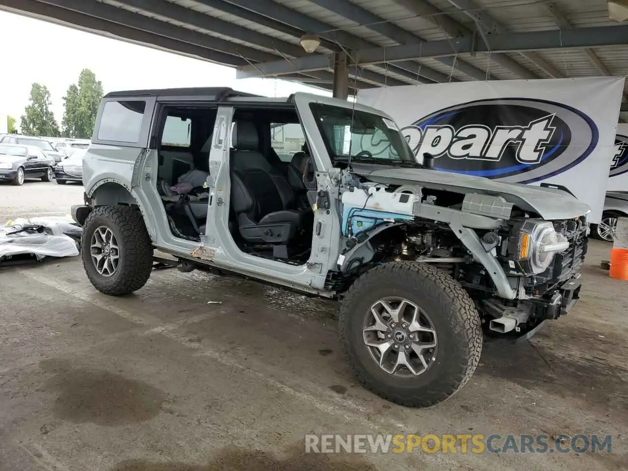 4 Photograph of a damaged car 1FMEE9BP5RLA42032 FORD BRONCO BAD 2024