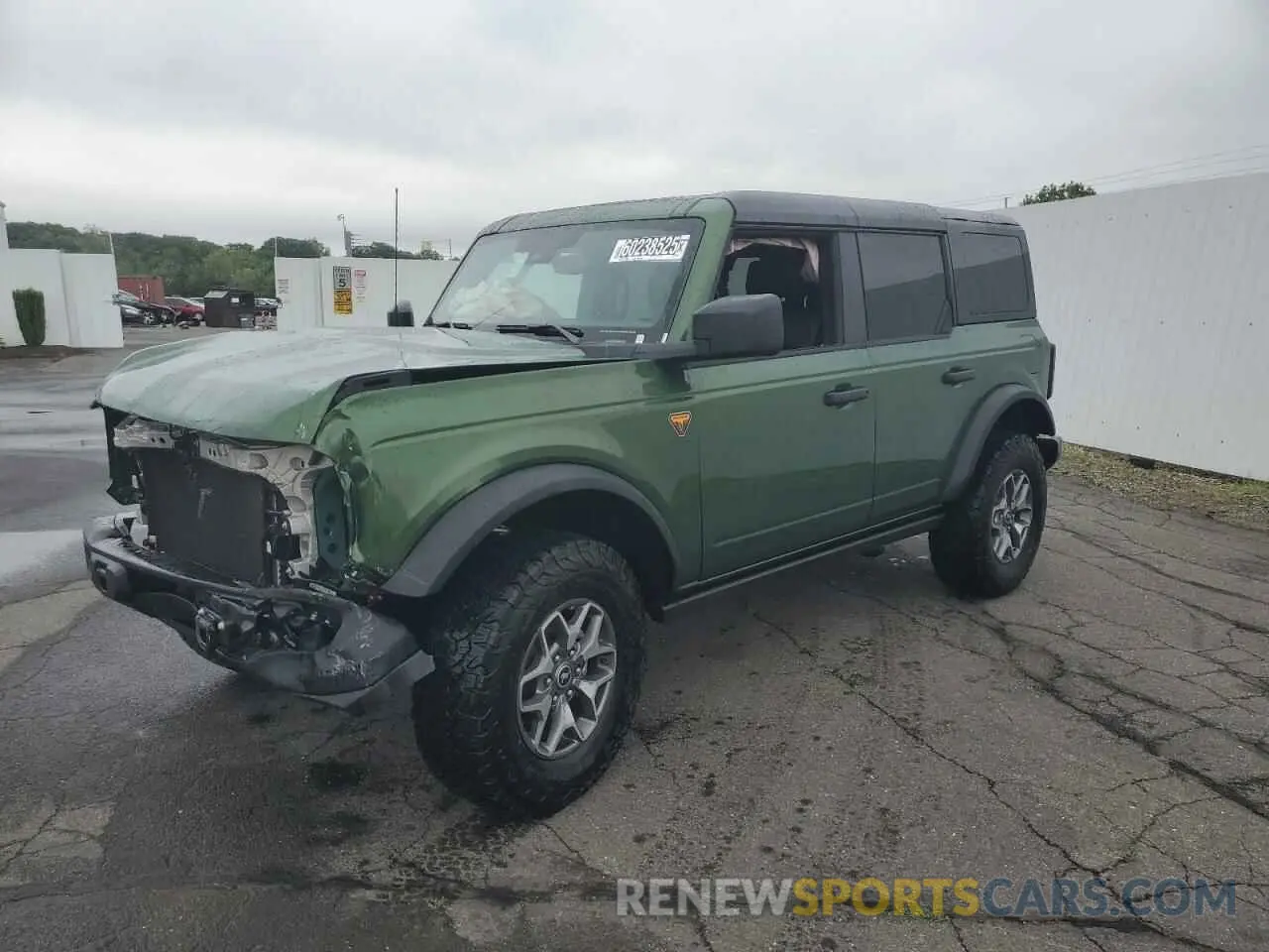 1 Photograph of a damaged car 1FMEE9BP1SLA66088 FORD BRONCO BAD 2025