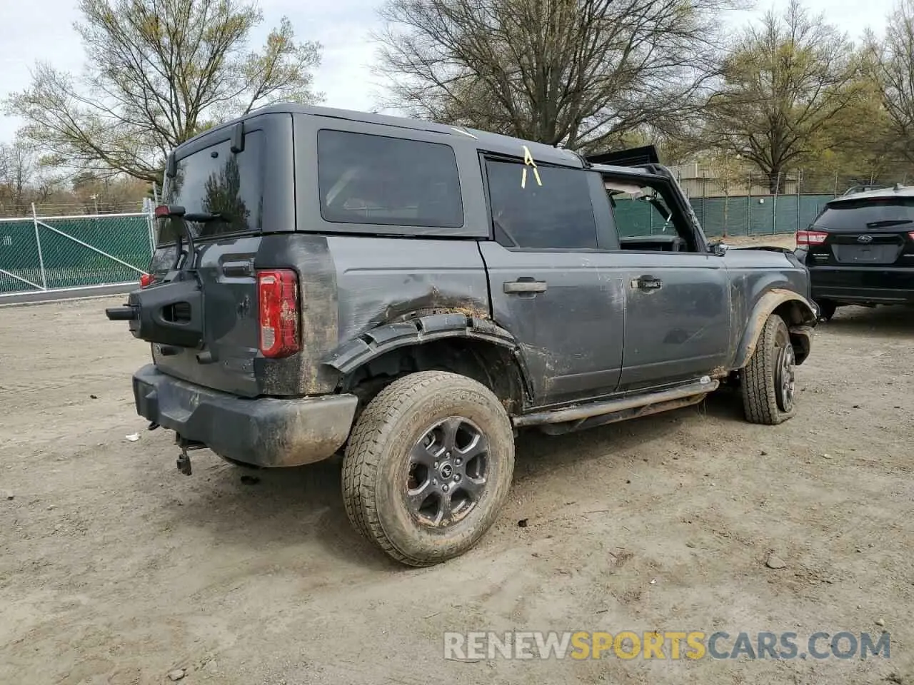 3 Photograph of a damaged car 1FMDE7BH1RLA08209 FORD BRONCO BIG 2024