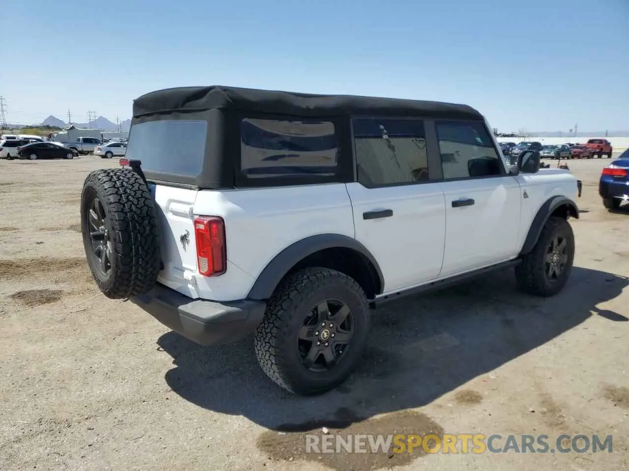 3 Photograph of a damaged car 1FMDE1BH0RLB18231 FORD BRONCO BLA 2024