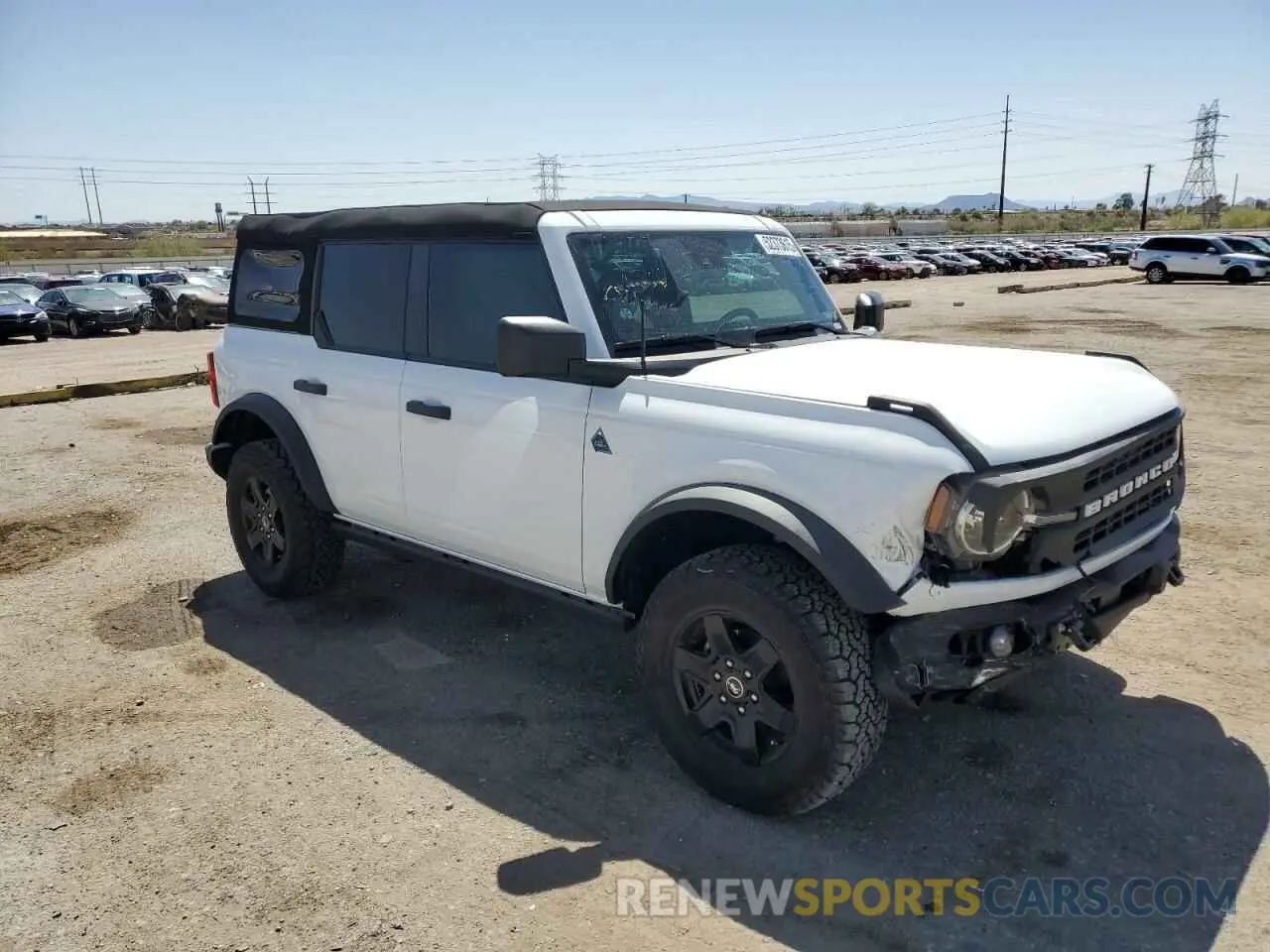 4 Photograph of a damaged car 1FMDE1BH0RLB18231 FORD BRONCO BLA 2024