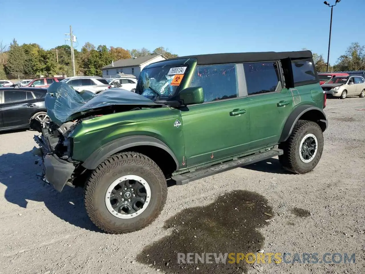 1 Photograph of a damaged car 1FMDE8BH2RLA06006 FORD BRONCO OUT 2024