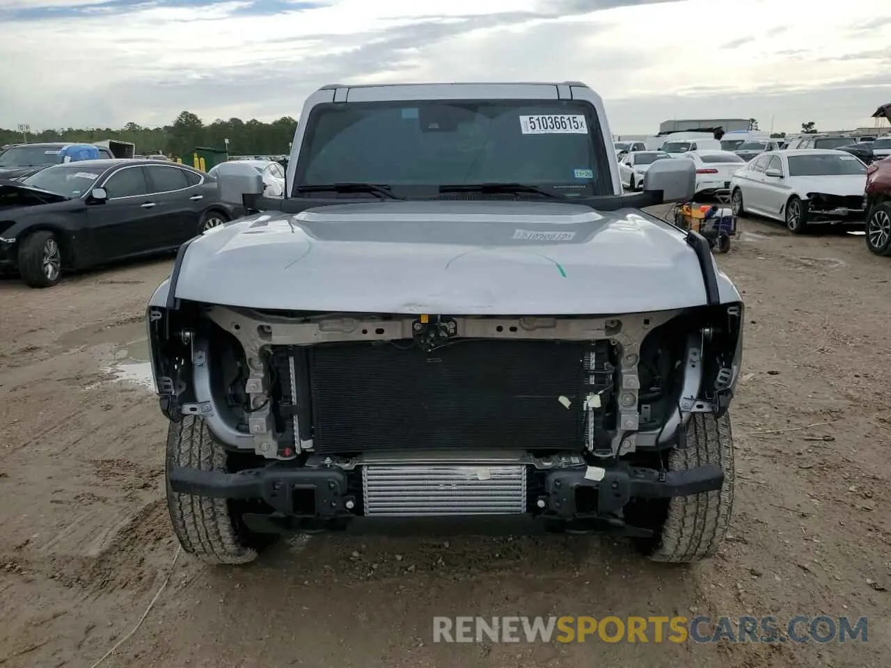 5 Photograph of a damaged car 1FMDE8BH6RLA98169 FORD BRONCO OUT 2024