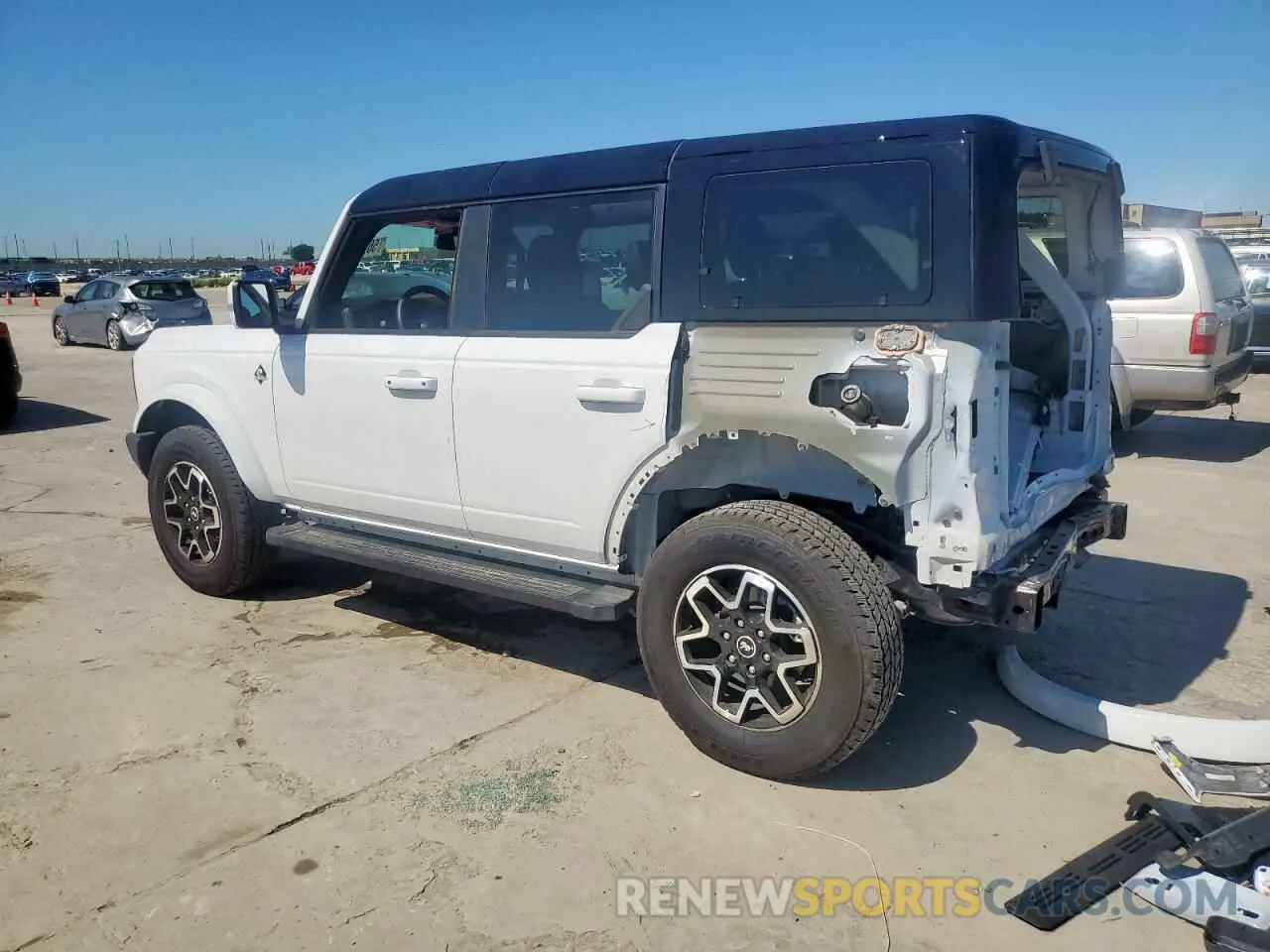 2 Photograph of a damaged car 1FMDE8BH8RLA81101 FORD BRONCO OUT 2024