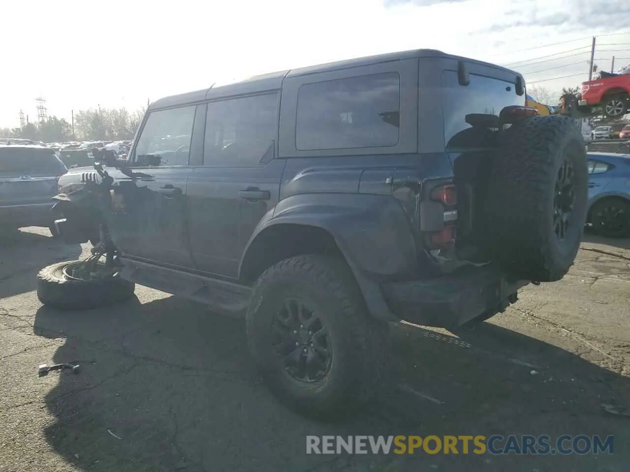 2 Photograph of a damaged car 1FMEE5JR4PLA93286 FORD BRONCO RAP 2023