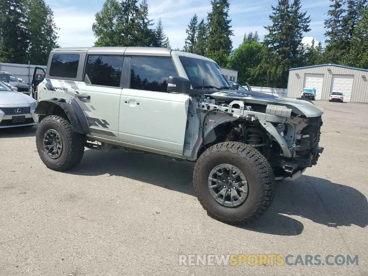 4 Photograph of a damaged car 1FMEE5JR7PLA93752 FORD BRONCO RAP 2023