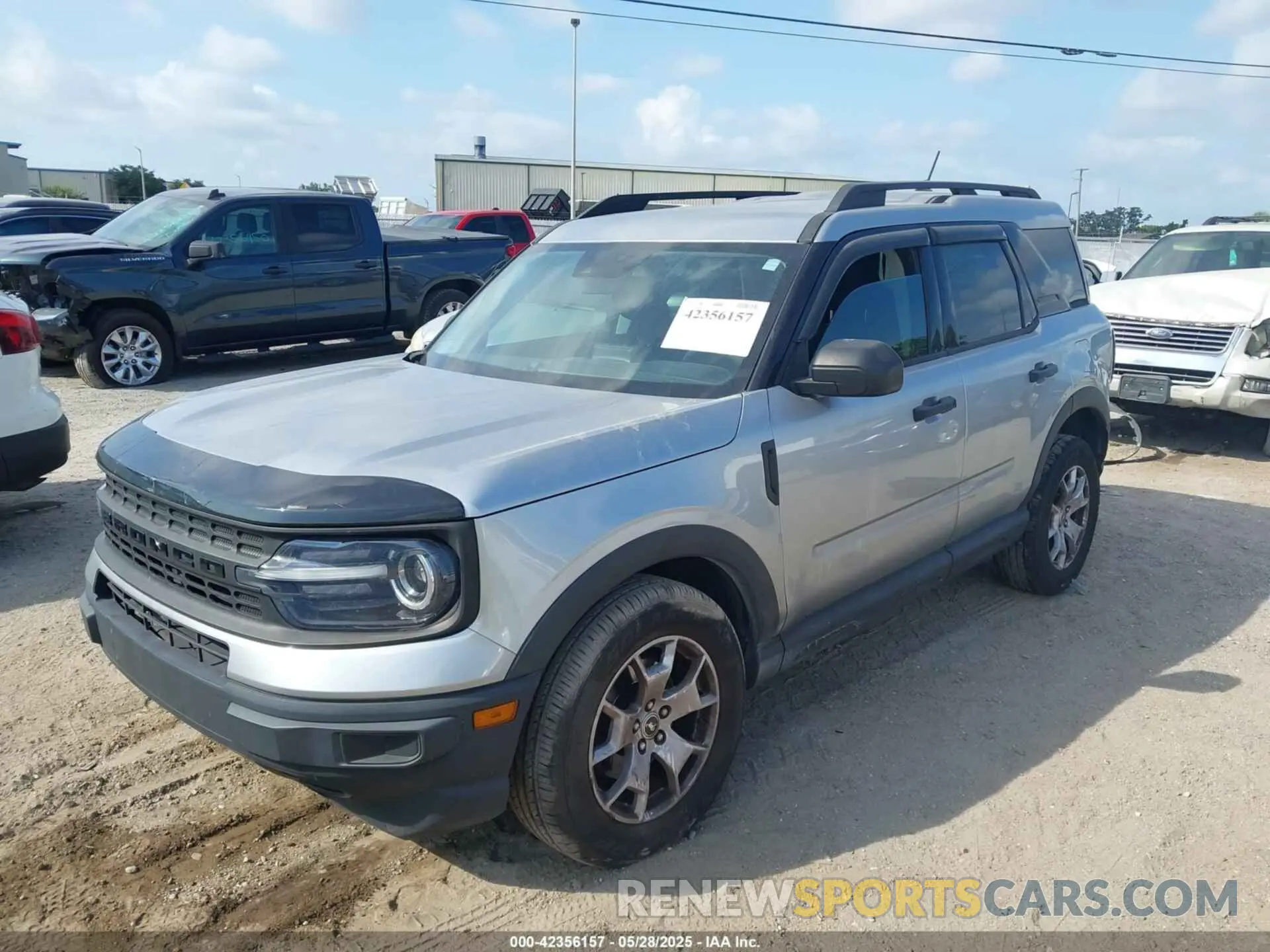 2 Photograph of a damaged car 3FMCR9A62MRA90571 FORD BRONCO SPORT 2021