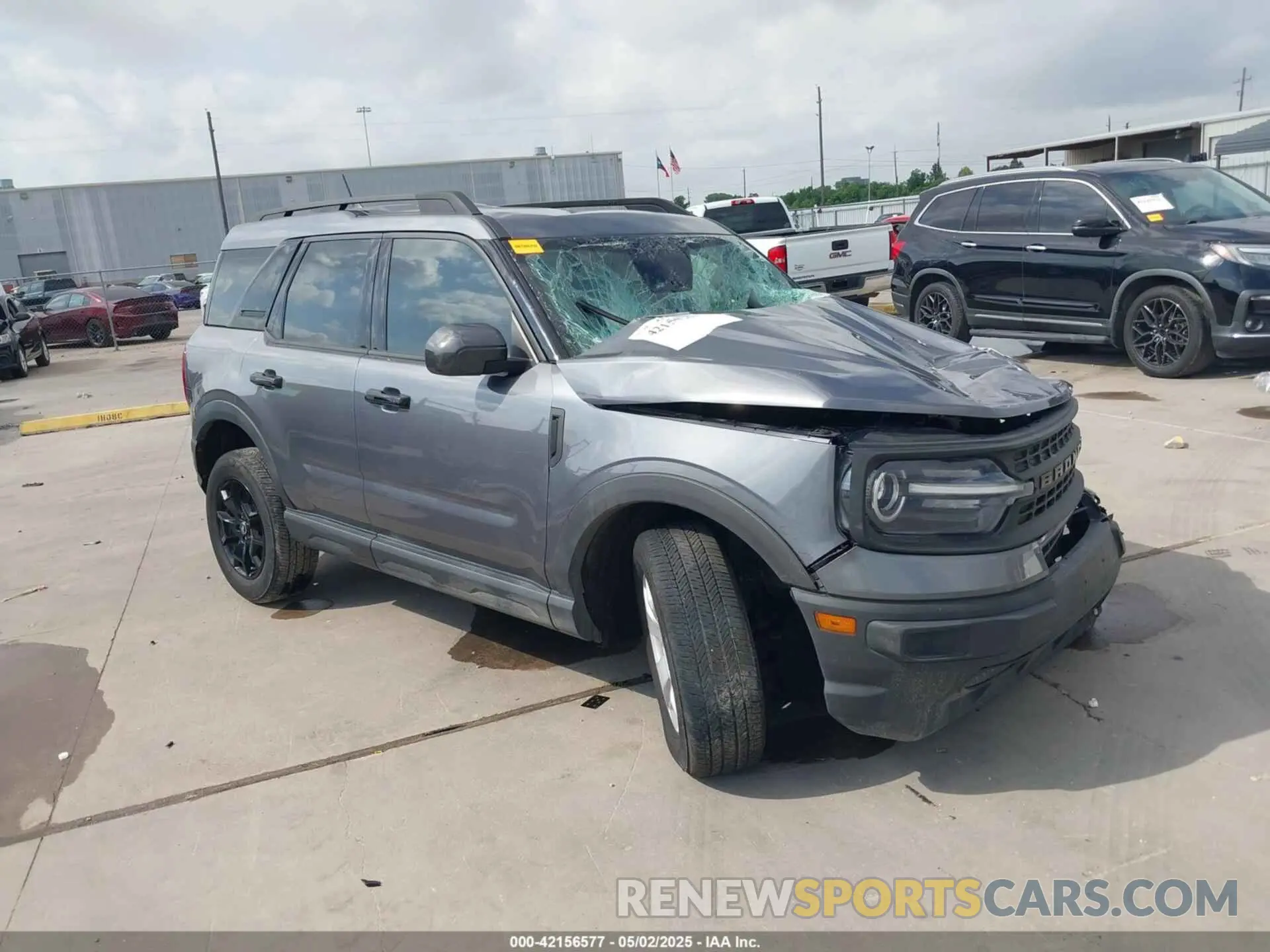 1 Photograph of a damaged car 3FMCR9A63MRA39032 FORD BRONCO SPORT 2021