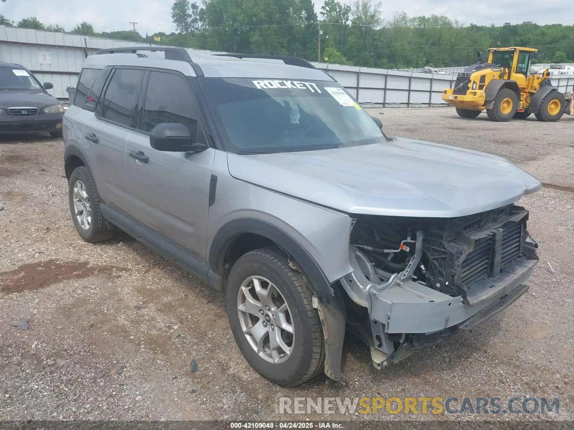 1 Photograph of a damaged car 3FMCR9A69MRA54294 FORD BRONCO SPORT 2021