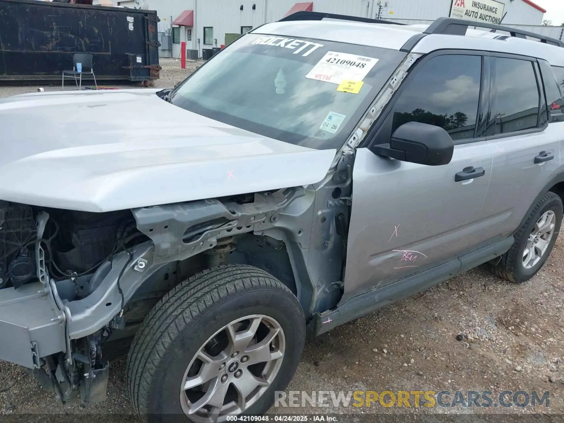 12 Photograph of a damaged car 3FMCR9A69MRA54294 FORD BRONCO SPORT 2021